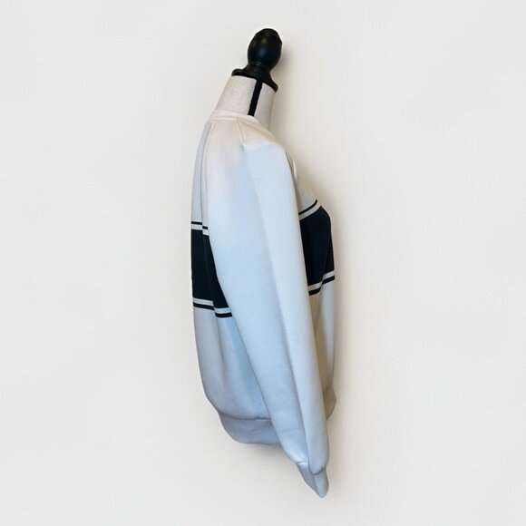 The Fifth Women’s Small Sweater Black And White Stripe Oversized - Light Marks - Picture 4 of 16